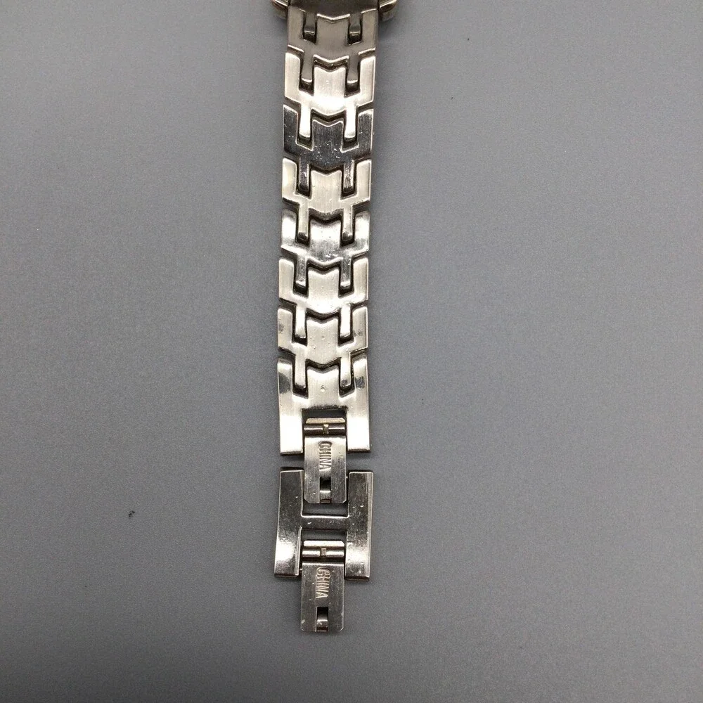 Anne Klein Womens Watch 25mm Two Tone Y10873 Bracelet New Battery 6.75